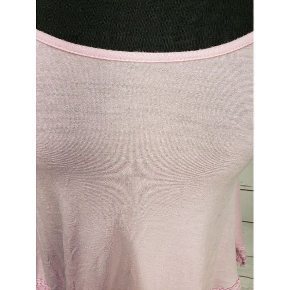 Always Me pink Lace spaghetti‎ strap girls tank top - Picture 5 of 9